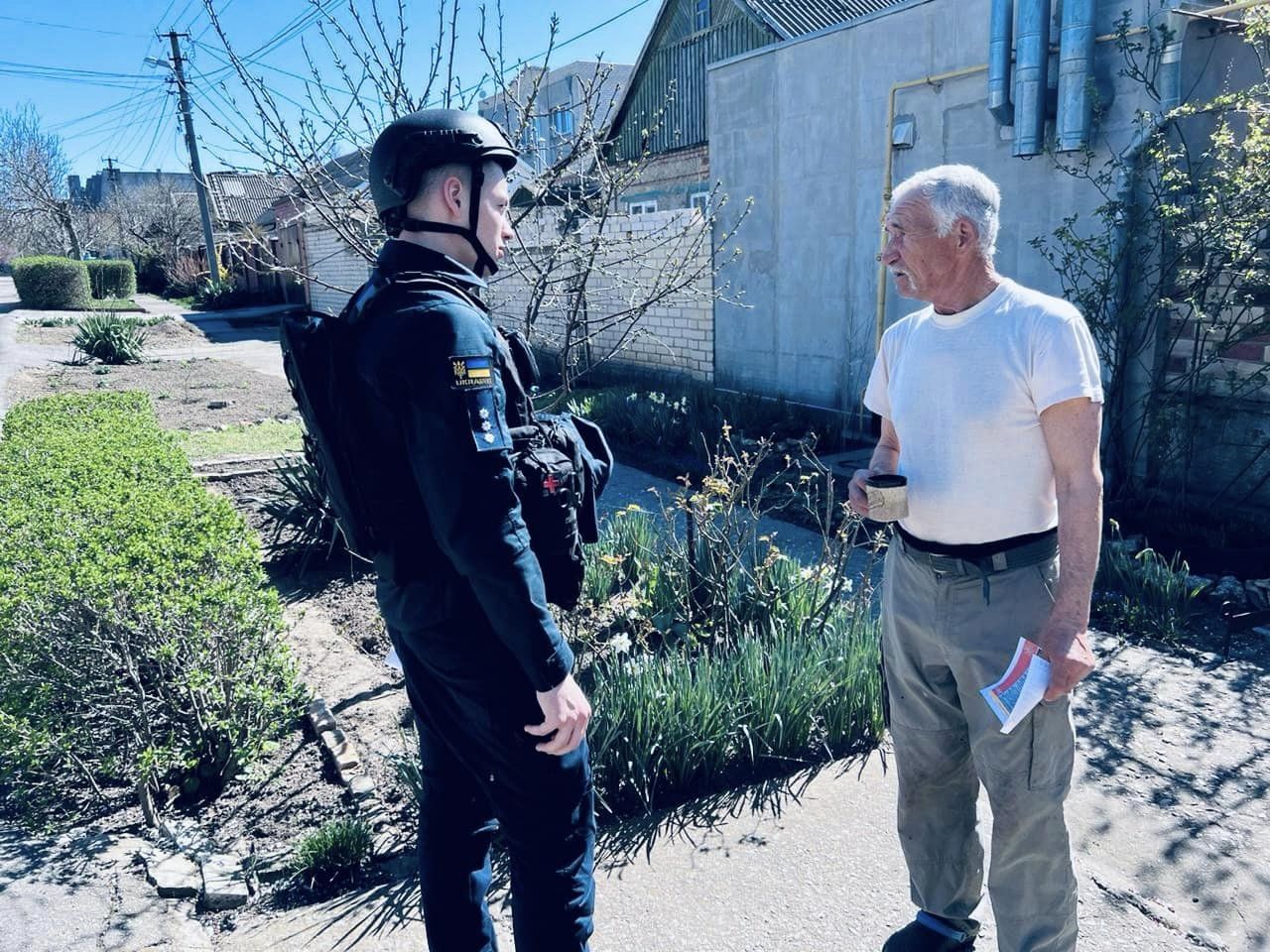 3 квітня фахівці Херсонського районного управління здійснили виїзд для проведенн