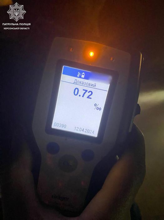 Лише за минулу добу патрульні склали 7⃣ протоколів за ст. 130 (Керування