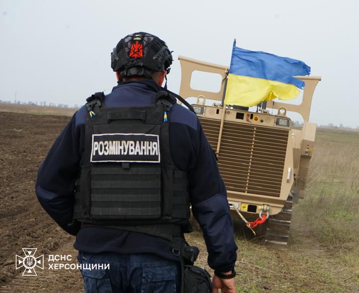 Техніка, яка рятує життя!

Рівень замінування деокупованих територій дуже великий, і знадобиться чим