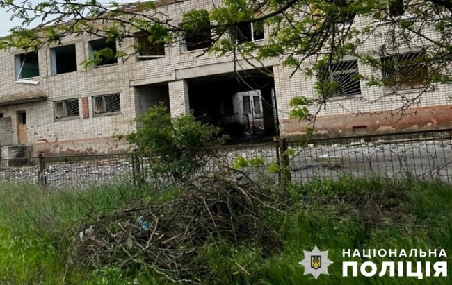 Наслідки обстрілу. Фото: поліція Херсонської області