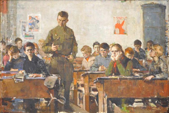 музейники ідентифікували вкрадений окупантами ескіз Невельштейна «Урок історії» » ХЕРСОН Онлайн общественно политическое интернет издание