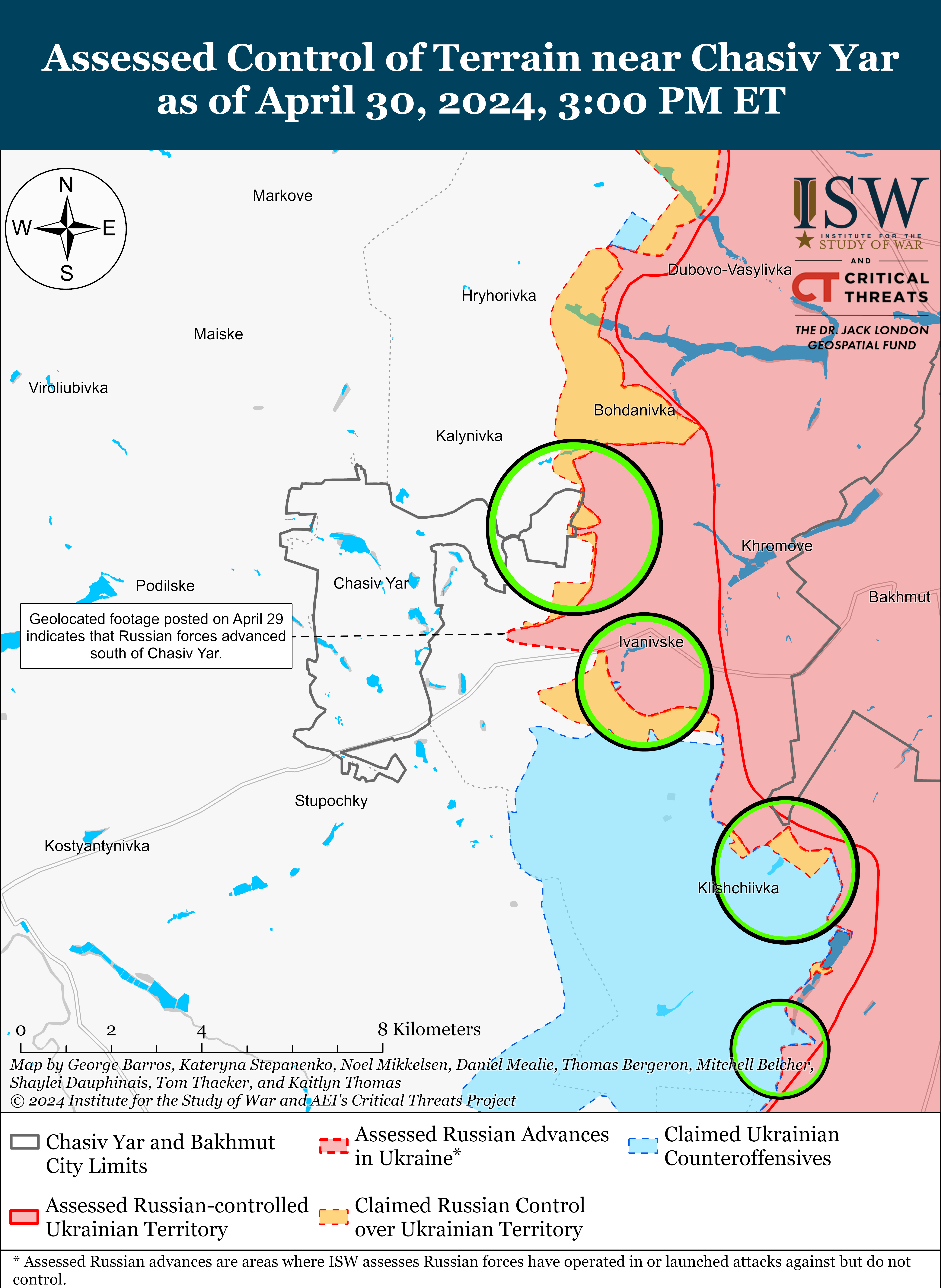 ЗСУ відновили позиції біля Кремінної, росіяни тиснуть в районі Роботиного: карти ISW