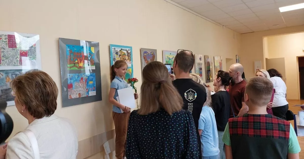 У Литві відкрилася виставка дитячих малюнків “Вільний Херсон”