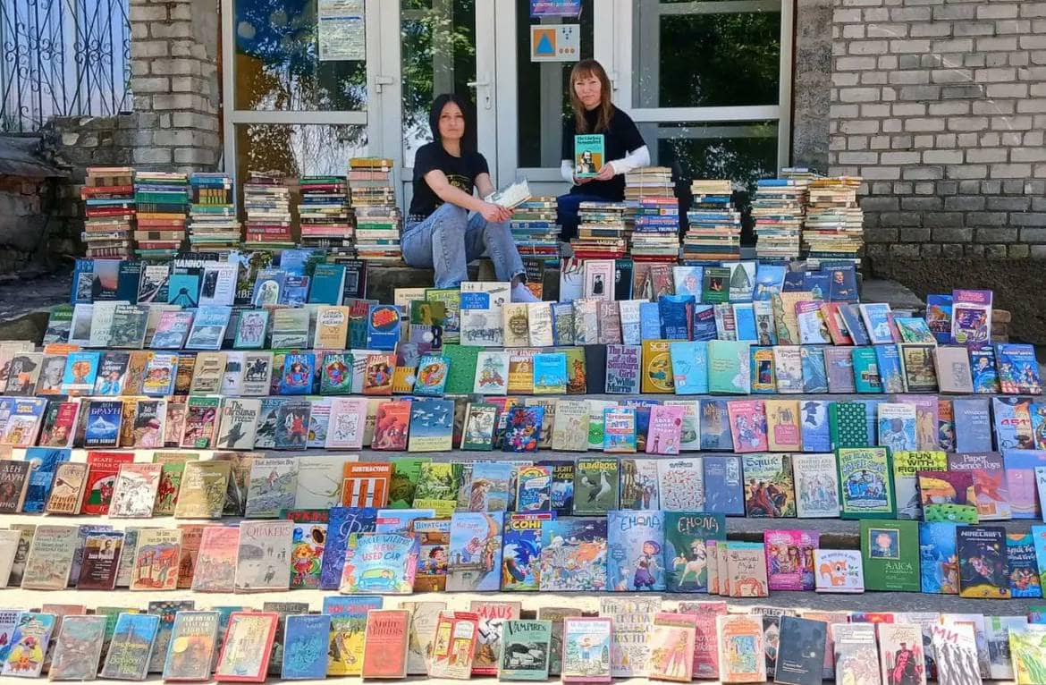 Нововоронцовській громаді на Херсонщині передали понад 600 книг