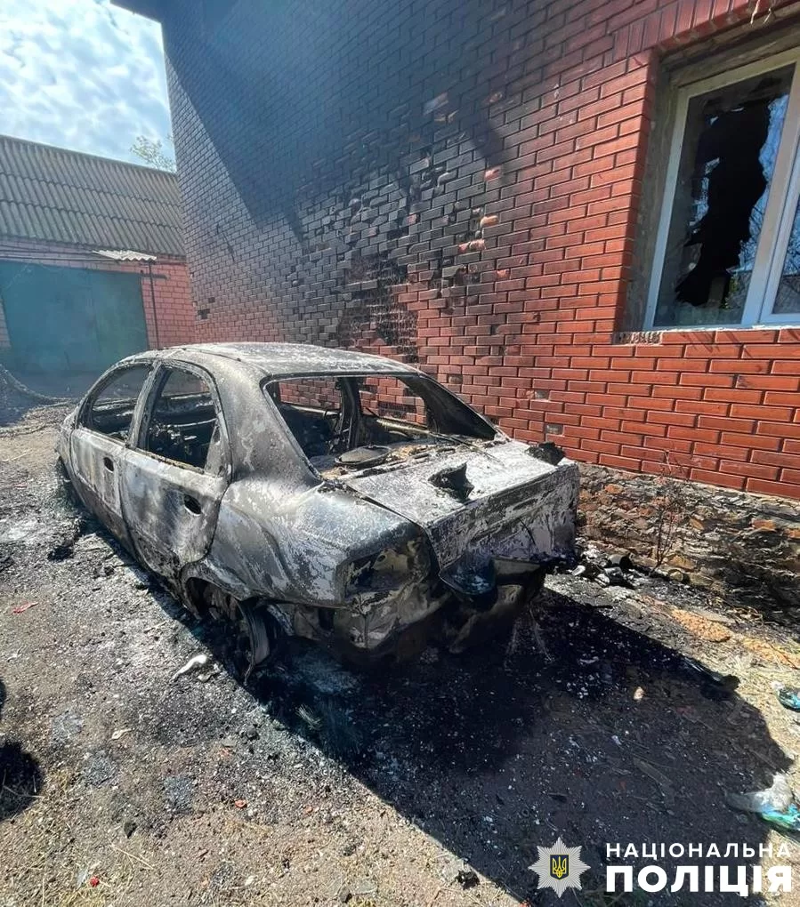 поліція документує наслідки обстрілів росіян на Херсонщині