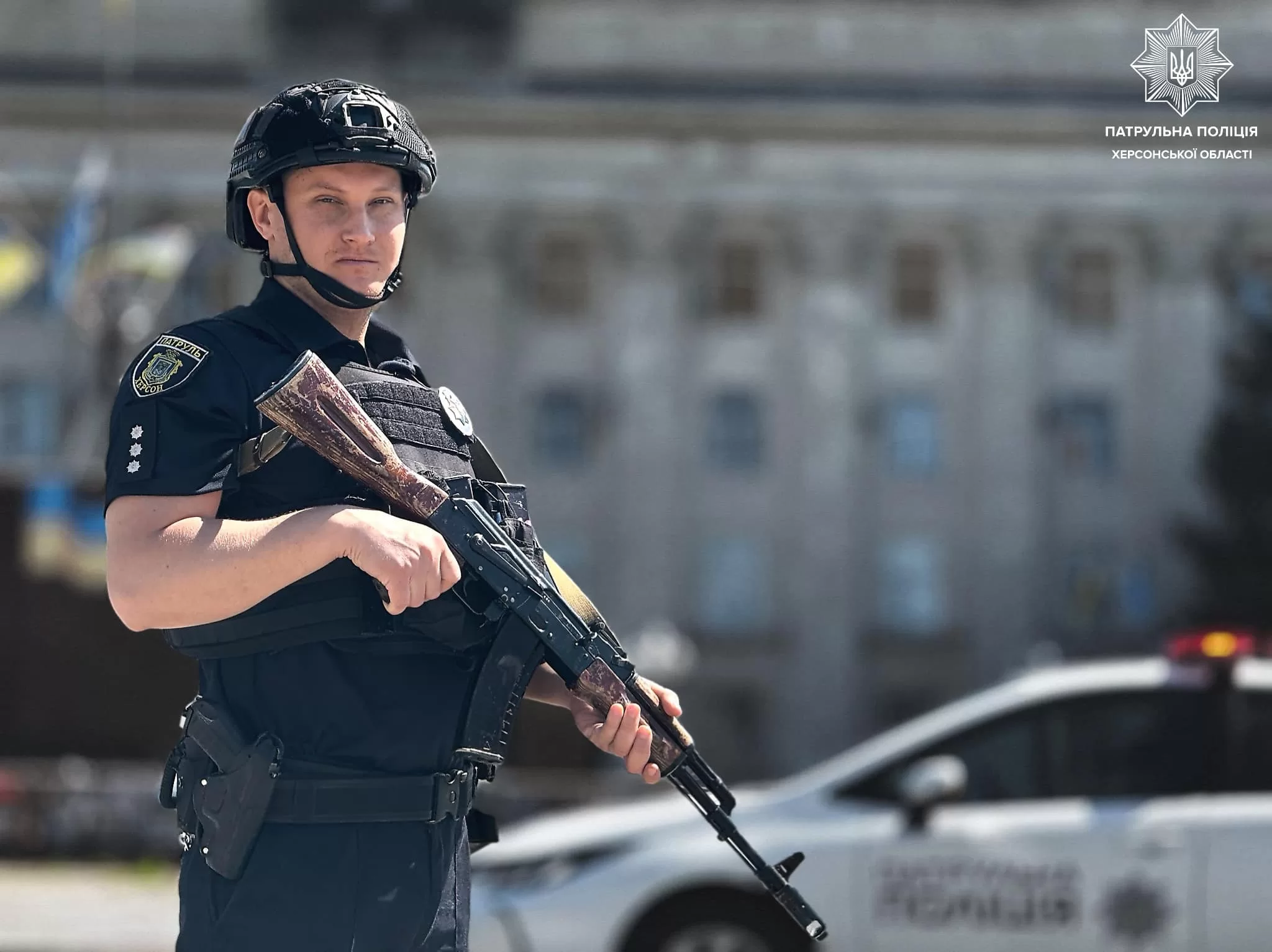Андрій зробив свій вибір 
А ти?

Приєднуйся до потужної команди патрульних 
Нам