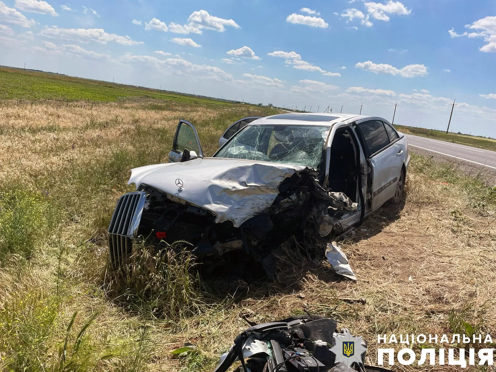 Внаслідок ДТП одна людина загинула, ще четверо травмовані: поліція Херсонщини вс