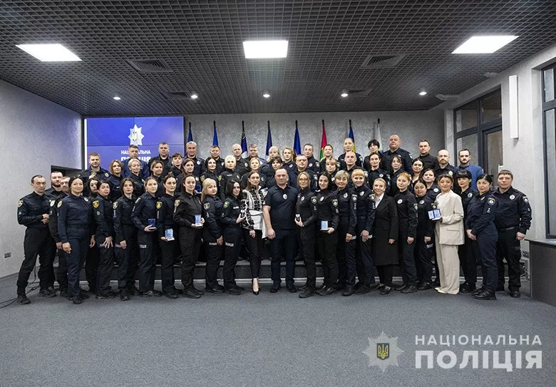 Голова Національної поліції України Іван Вигівський відзначив поліцейських комун