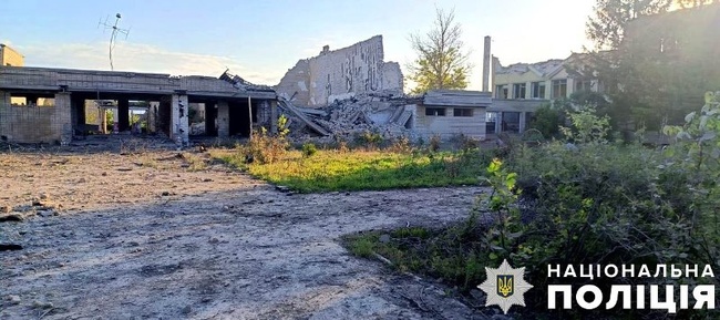 Наслідки обстрілу. Фото: поліція Херсонської області