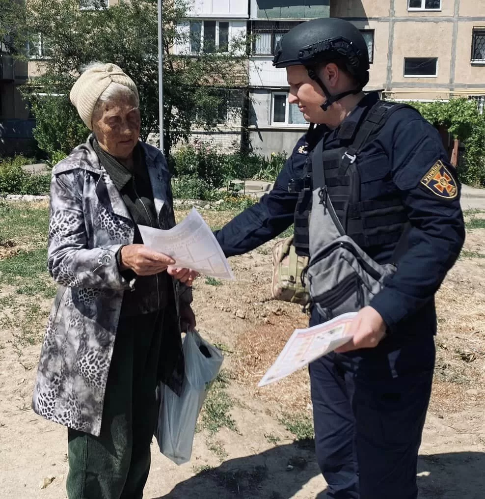 Рятувальники Херсонського районного управління провели відпрацювання одного з мі