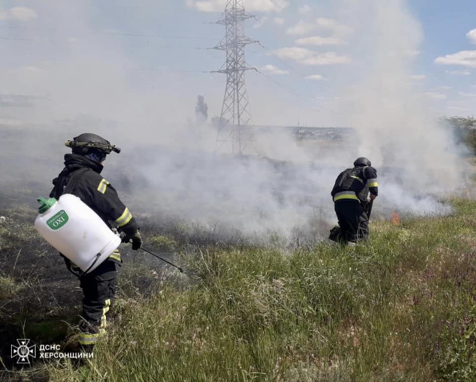 Сьогодні вранці ворог атакував один з населених пунктів Херсонського району.
 Че
