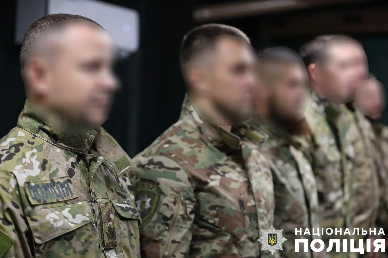 На Херсонщині відзначили бійців спецпідрозділу поліції КОРД із нагоди професійно