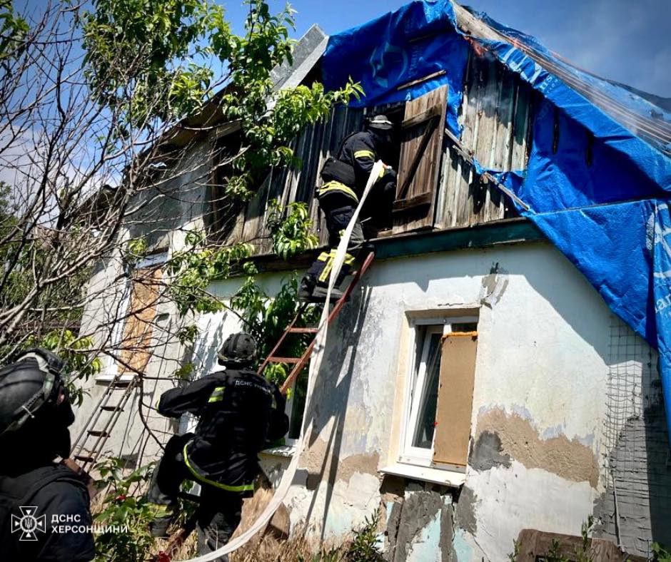 Чоргова ворожа атака ворога по передмістю Херсона