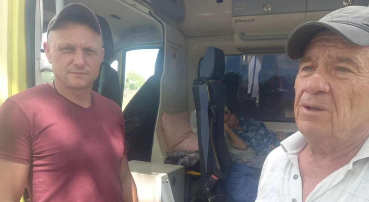 Успішна евакуація трьох жителів з села Бургунка на Херсонщині