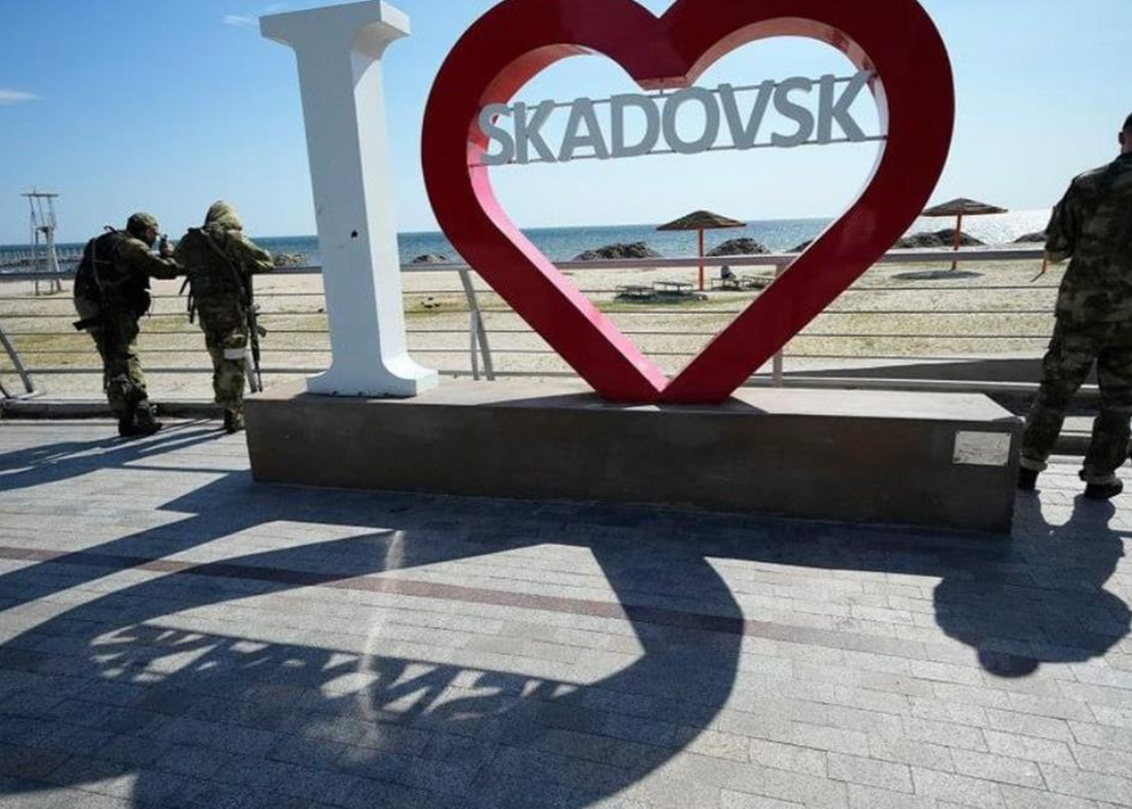 Територія Скадовська стала свідком серії вибухів