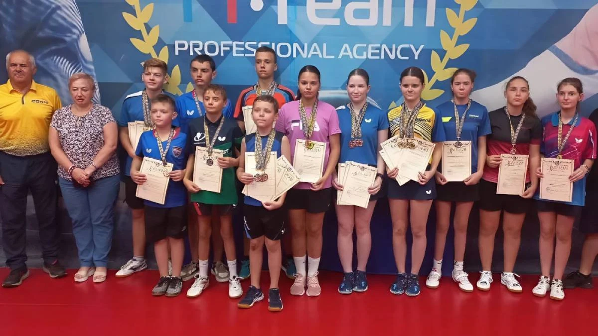 Херсонська спортсменка виборола три нагороди на чемпіонаті з настільного тенісу в Полтаві