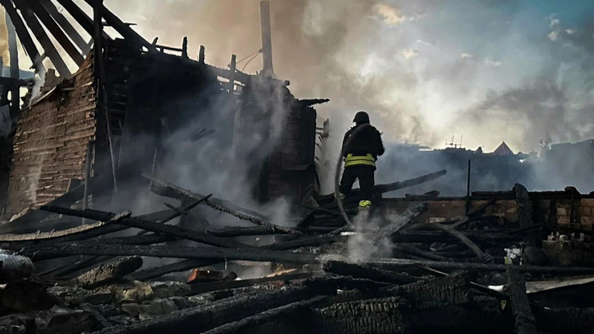 Сім пожеж виникло в Херсонській області 19 серпня через обстріли російської армії