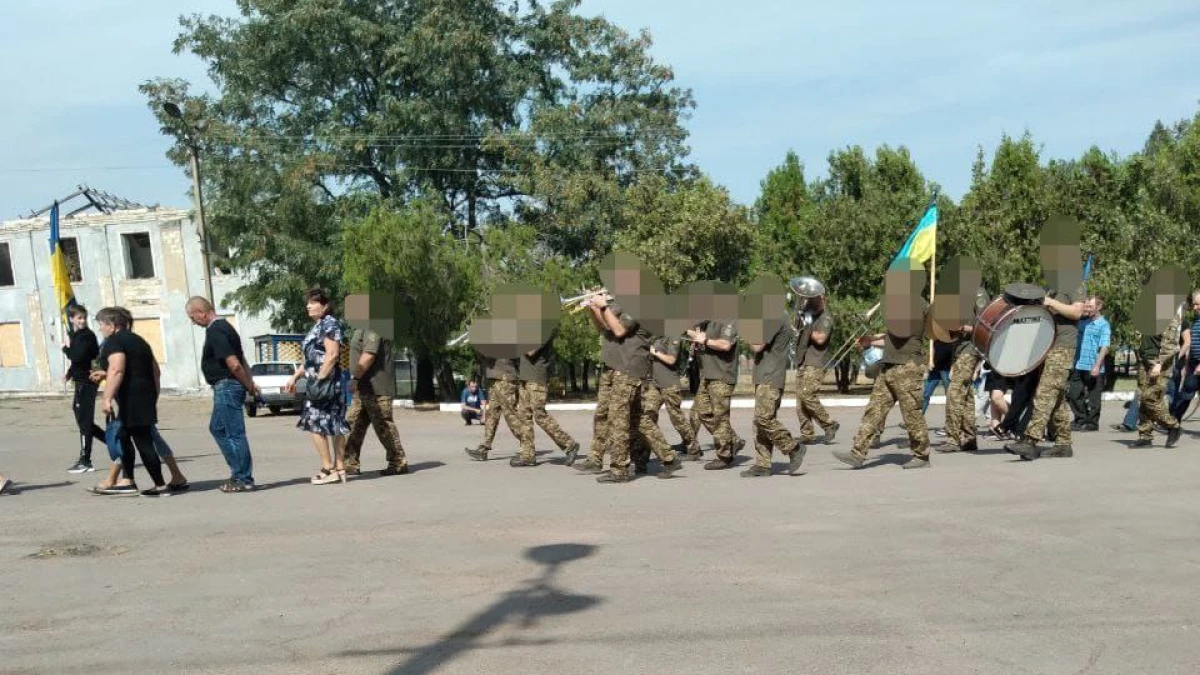 У Херсонській області попрощалися з українським військовим Станіславом Юрченком