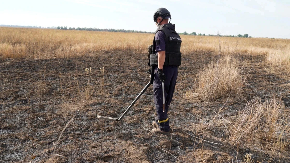 Сапери Херсонщини за тиждень перевірили понад 5 тисяч гектарів сільськогосподарських угідь